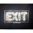 Exit Neon  Kemp London Bespoke Signs Prop Hire Large Format