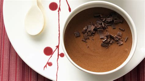 Then still more air is whipped into it and the cooling chocolate crystallizes around the air bubbles to there's no cream or egg to confuse the issue, like in normal mousses. Bittersweet Chocolate Mousse Recipe & Video | Martha Stewart