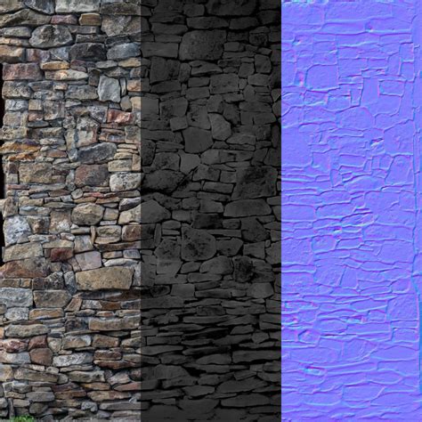 Natural Stone Wall Texture Pbr 3D Model For Corona VRay