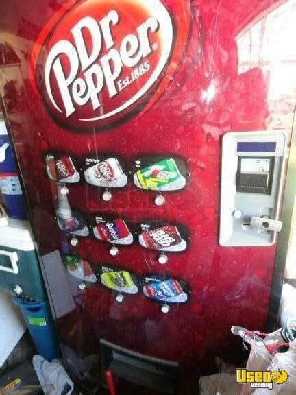 Dr Pepper Front Electronic Soda Vending Machine Used Coke Machine