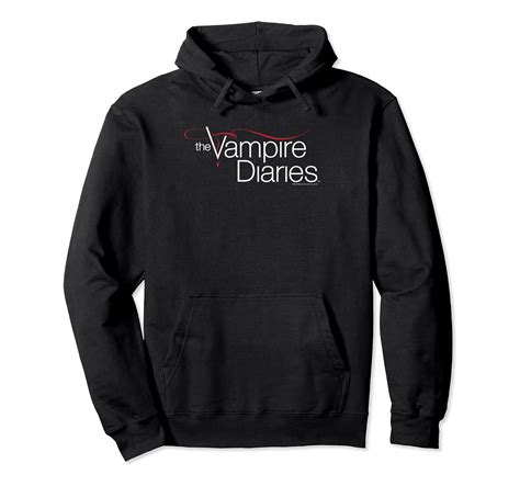 Vampire Diaries Logo Pullover Hoodie Amazonde Bekleidung