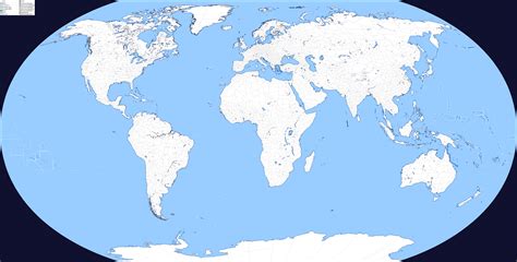 Blank World Basemaps For Q Bam Edited By Bob Hope