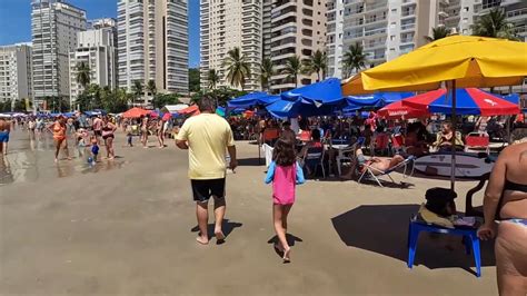 Sao Paulo Guarujá Beach Brazil Walk Tour 1080p Vídeo Dailymotion