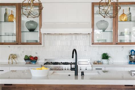Checkout our rta kitchen cabinets collection today! Wood Framed Cabinets in White Kitchen | HGTV