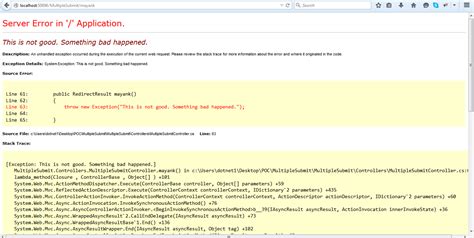 How To Make Custom Error Pages In Asp Net Mvc