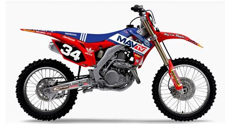 For lots of riders, it's going to be the perfect size for your. N-Style Troy Lee Designs MavTv Dekor Honda CRF 250 / 450 ...