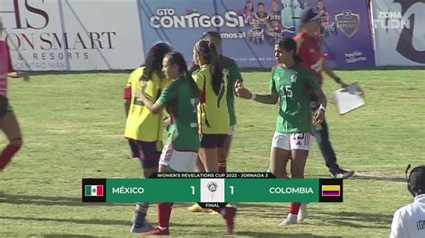 Revelations Cup México no puede con Colombia y se esfuma el título Deportes Fútbol TUDN