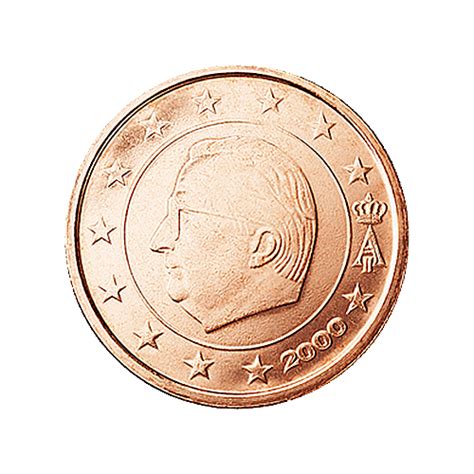 Euro Coins Belgium 2 Euro Cent 1999 The Black Scorpion