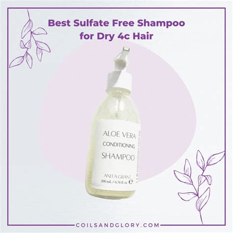 Top 5 Sulfate Free Shampoos For Dry 4c Natural Hair Coils And Glory