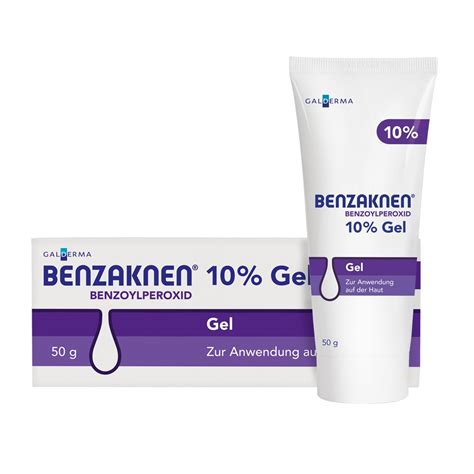 Pickelmale verhindern, bevor sie entstehen. Benzaknen 10% 50 g Ihre günstige Online Versand Apotheke ...