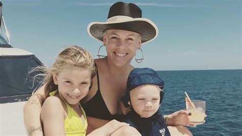 Pink Slams Disgusting Trolls Criticizing Photo Of Son Without A