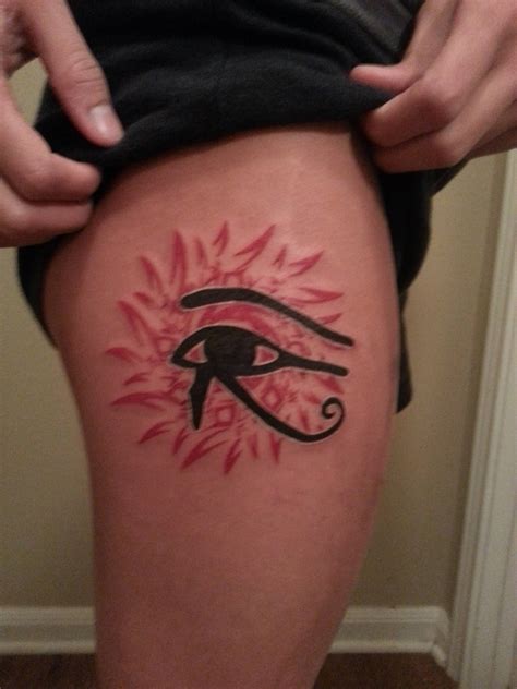 Maybe you would like to learn more about one of these? Eye of Horus tattoo done by Wesley at DSI Customs, Lake ...