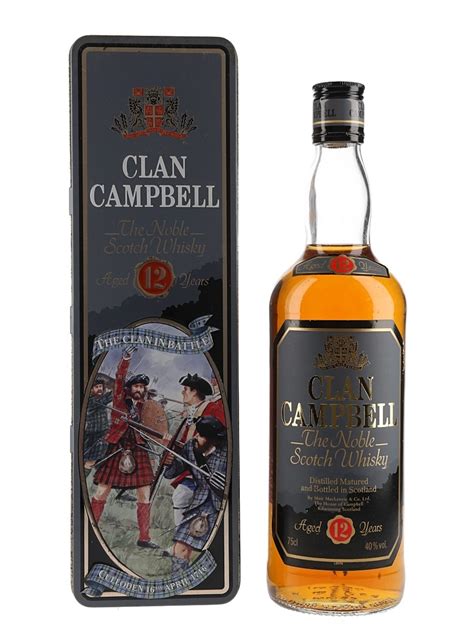 Clan Campbell 12 Year Old Lot 134049 Buysell Blended Whisky Online