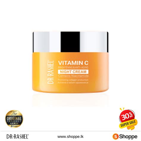 Esta vitamina é solúvel em óleo que pode ser encontrada em uma variedade de fontes na natureza. Dr Rashel Vitamin C Night Cream 50g - Drop Ship Sri Lanka