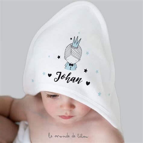 Cape De Bain Petit Prince Le Monde De Bibou Cadeaux Personnalisés