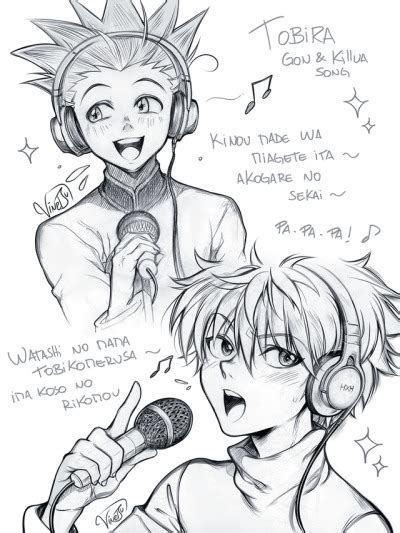 Based On “tobira” The Song Sung By Gon And Killua 🎶 Tumbex