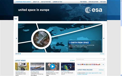 European Space Agency Spatiale Weltraumorganisation Eurpeenne