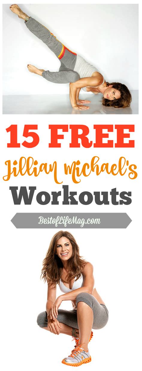 15 Free Jillian Michaels Workouts The Best Of Life Magazine