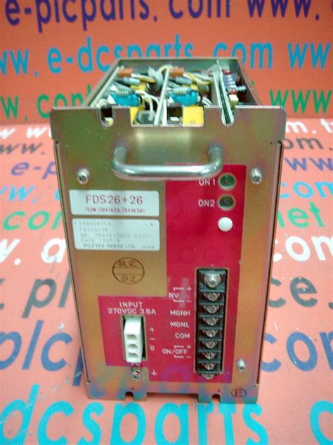 Fujitsu Fds2626 Plc Dcs Servo Control Motor Power Supply Ipc Robot