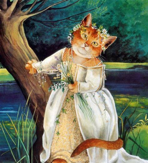 Shakespeare Cats By Susan Herbert Hamlet Cats Illustration Cat