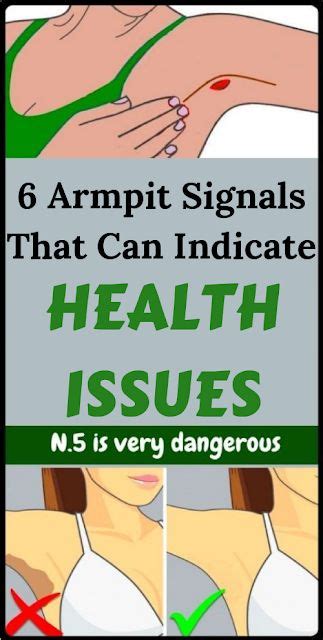 6 Armpit Signals That Can Indicate Health Issues Fit And Healthy