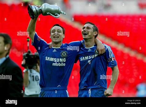 John Terry And Frank Lampard Chelsea V Manchester United Wembley Stadium