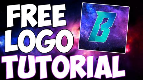 How To Make A Free Youtube Logo In 5 Minutes No Photoshop Youtube