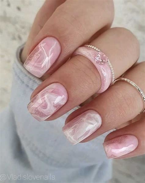 32 Gorgeous Nail Art Designs Glitter On Marble Nails