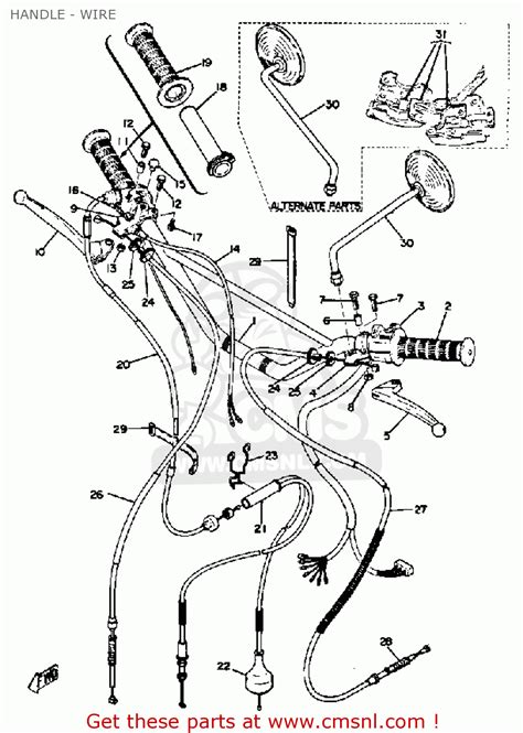 Yamaha virago xv 535 wiring diagram. 1974 Yamaha Ty250 Wiring Diagram