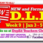 Week 9 3rd Quarter Daily Lesson Log Archives The DepEd Teachers Club