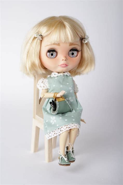 Jessica Blythe Custom Doll Ooak Custom Blythe Doll Blythe Etsy Blythe Dolls Custom Dolls