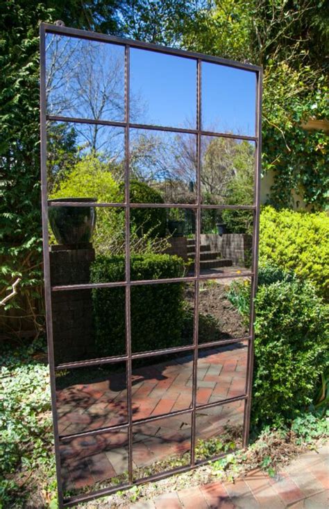 18 Square Iron Mirror Xlarge Outdoor Mirrors