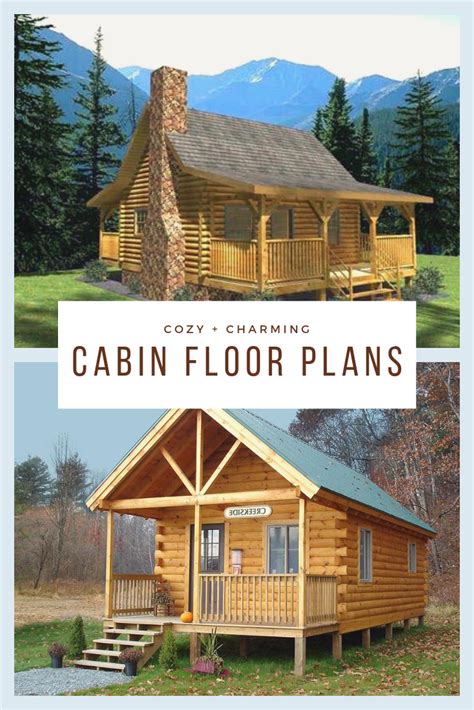 Small Log Cabin Floor Plans Collection Sennifermjenkins Floor Plans