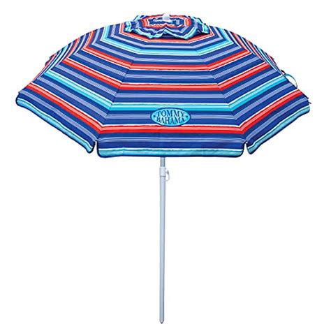 Tommy Bahama 6 Upf 50 Tilt Beach Umbrella With Wind Vent For Sale