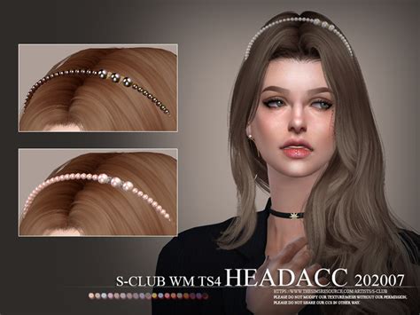 Headband 6 Swatches Hope You Like Thank You Found In Tsr Category