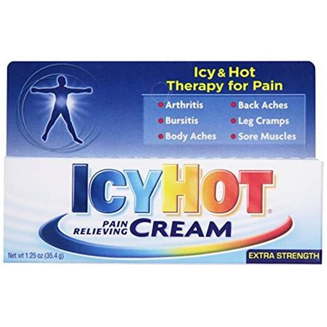 Icy Hot Pain Relieving Cream Extra Strength 1 25 Oz