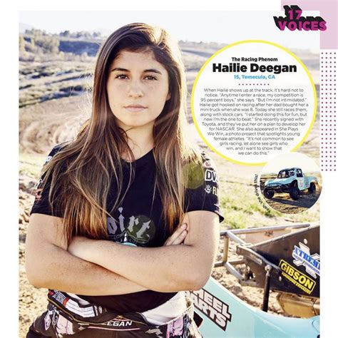 Hailie Deegan On Instagram “check Out My Write Up In The Julyaugust