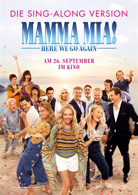 Mamma Mia 2 Here We Go Again In Dvd Mamma Mia Here We Go Again