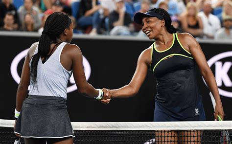 Even a late change of location wednesday couldn't halt the momentum of cori gauff, the teenager making history virtually every time she plays at wimbledon. Gauff stuns Venus Williams for second time in first-round