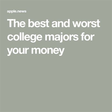 These Five College Majors Pay Off The Most — Cnbc College Majors