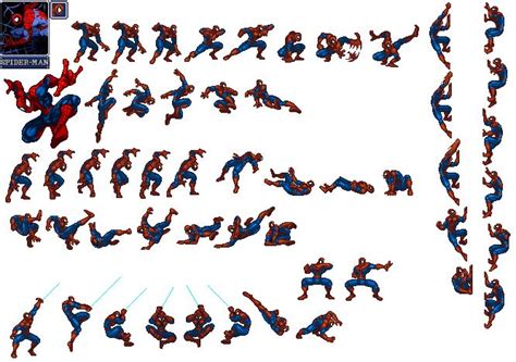 Pin By Luke Farrugia On Sprites Pixel Art Sprite Spiderman