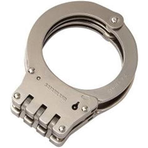 Available in standard and superior size. Hiatt 2050-H Standard Hinge Style Handcuff (Nickel)