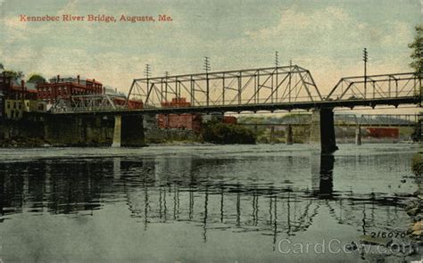Kennebec River Bridge Augusta Me