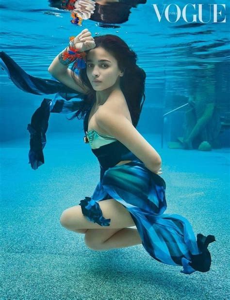 Alia Bhatts Hot Underwater Bikini Photoshoot Photosimagesgallery
