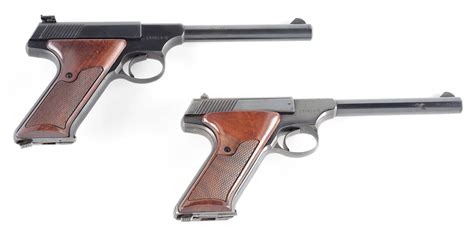 Lot Detail C Lot Of 2 Colt 22 Lr Semi Automatic Pistols