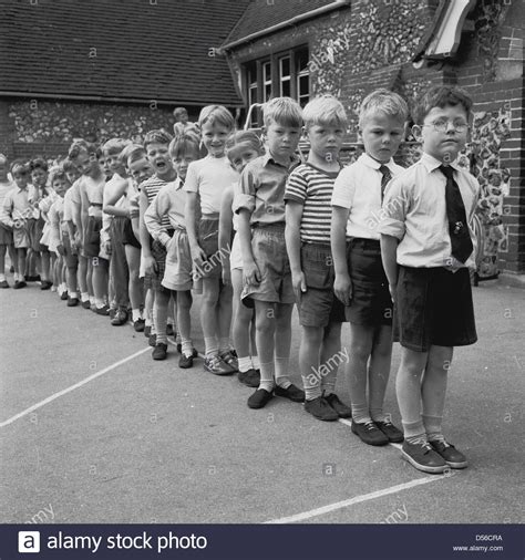 Download This Stock Image Historical 1950s England Group Of Young