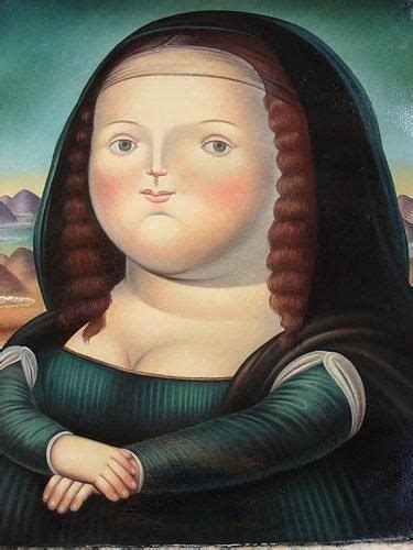Fernando Botero Mona Lisa