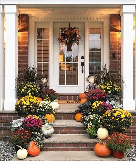 Outdoor Fall Decor Porch