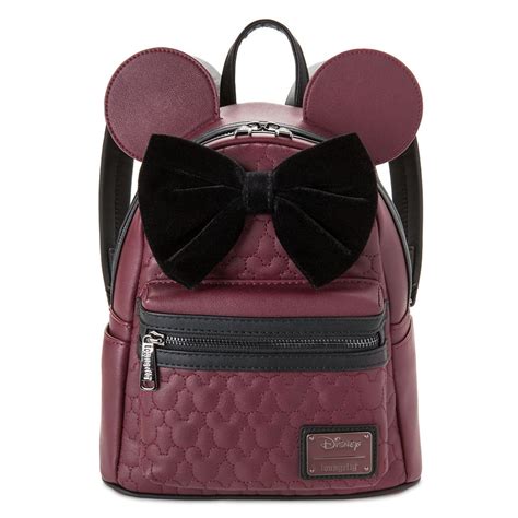 Minnie Mouse Quilted Mini Backpack By Loungefly Is Available Online For