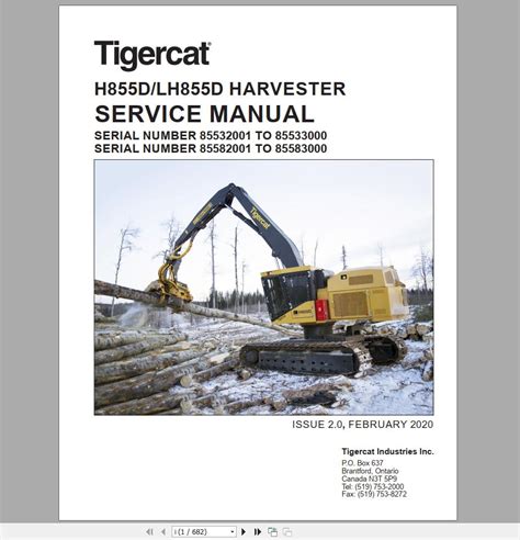 Tigercat Machine Gb Pdf Service Manual Operator S Manual Pdf